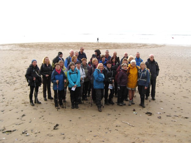 Vale Ramblers at Caswell Bay, Gower